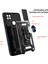 Xiaomi Redmi 9c Ince Kaydırmalı Kamera Kapaklı ve Halka Tutucu Standlı Sağlam Zırh Koruma Çantası Gümüş (Yurt Dışından) 4