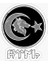 Göktürkçe Kurt Ay ve Hilal 22 cm Araba Oto Sticker 1