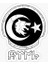 Göktürkçe Kurt Ay ve Hilal 20 cm Araba Oto Sticker Siyah 1