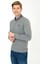 Erkek Gri Melanj Basic Triko Kazak 50236962-VR086 3