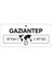 Gaziantep Gps Harita Sticker Oto Araba Yapıştırma 17 cm 1