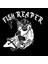Reaper Kafatası Araba Sticker Beyaz Renk 17 cm 1