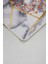 Dijidekor Gold Kristal Saçaksız Dijital Halı Kaymaz Yıkanabilir Iskandinav Yolluk 180X350 3