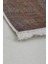 Dijidekor Kahve Mutfak Halısı Saçaklı Dijital Halı Kaymaz Yıkanabilir İskandinav 150 x 200 cm 3