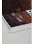 Dijidekor DR01 Kahve Saçaklı Dijital Halı Kaymaz Yıkanabilir İskandinav Yolluk 180X600 3