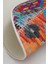 Dijidekor 9010 Patchwork Temalı Saçaksız Dijital Oval Halı Kaymaz Yıkanabilir Iskandinav Yolluk 180X450 3