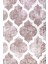 Maça Bej Saçaksız Dijital Oval Halı Kaymaz Yıkanabilir Iskandinav Yolluk 200X400 3