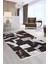 Dijidekor DR01 Kahve Saçaklı Dijital Halı Kaymaz Yıkanabilir Iskandinav Yolluk 60X600 1