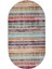 Dijidekor Multi Uygun Saçaksız Dijital Oval Halı Kaymaz Yıkanabilir Iskandinav Yolluk 180X300 1