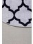 Dijidekor Maça Gri Saçaksız Dijital Oval Halı Kaymaz Yıkanabilir Iskandinav Yolluk 180X300 4
