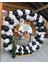 Pastel Siyah ve Beyaz Balon Zinciri 70 Adet + 5 mt Balon Zinciri 1