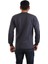 Eserıs Bisiklet Yaka Sweatshirt Cepli Koyu Gri 2