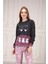 Baskılı Kadın Pijama Takım 4