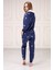 Kapşonlu Baskılı Polar Pijama Takım 5