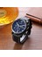 6815 Yaşayan Su Geçirmez Kuvars Watchesleather Band Siyah (Yurt Dışından) 3