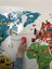 World Travel Map Dünya Seyahat Haritası Yazı Tahtası Akıllı Kağıt Tahta 100X150 cm + Kalem 4