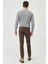 ALTINYILDIZ CLASSICS Erkek Kahverengi 360 Derece Her Yöne Esneyen Slim Fit Dar Kesim Pamuklu Esnek Rahat Pantolon 5