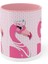 Flamingo Baskılı Pembe Kupa 1