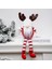Noel Boynuzları Rudolph Elk Yüzsüz Yaşlı Adam Bebek Cüce Goblin Bebek Dekorasyon (Yurt Dışından) 4