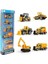 Bir # Alaşım Mühendislik Araçları, Bebek Mini Araba Modeli Oyuncaklar, 6 Paketler AZ10584 (Yurt Dışından) 1