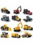 Bir # Alaşım Mühendislik Araçları, Bebek Mini Araba Modeli Oyuncaklar, 6 Paketler AZ10584 (Yurt Dışından) 3
