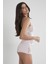 Kadın Dantelli Penye Atlet Külot / Kaşkorse Set - 361 Pudra 2