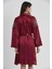 Saten Altılı Çeyiz - Seti 6955 Bordo 4