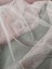 Düz File Tül Perde - Pembe 4