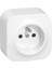 Forix IP21 Serisi Sıva Üstü Beyaz Fransız Standartı Ups Priz 10A-782417 1