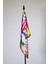 Vasili Kandinski Desenli Ipek Bandana Fular 3