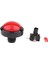 12 V Yuvarlak Işıklı Arcade Video Oyunu Push Button Anahtarı LED Işık Kırmızı (Yurt Dışından) 2