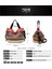 Kadın Vintage Casual Hobo Canvas Çok Cep Üst Saplı Omuz Çantası (Yurt Dışından) 4