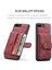 iphone Se 2020/7/8 için Manyetik Pu + Tpu Telefon Kılıfı - Kırmızı (Yurt Dışından) 4