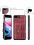 iphone Se 2020/7/8 için Manyetik Pu + Tpu Telefon Kılıfı - Kırmızı (Yurt Dışından) 5