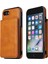 Buzağı Doku Telefon Kılıfı iphone Se 2020/8/7 Kahverengi (Yurt Dışından) 2