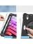 Apple iPad Mini 6. Nesil (2021) Defender Shoulder Strap Askılı Kılıf (A2567-A2568-A2569) Siyah 3