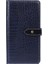 Honor 60 Için Timsah Doku Deri Kılıf Koyu Mavi (Yurt Dışından) 1