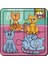 Kedi, Helikopter, Aydede ve Fil, Arı 4 Parça 4'lü Yapboz Ilk Puzzle, Kolay Puzzle 4