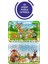 2'li Set 54 Parça Ahşap Puzzle Sevimli Hayvanlar ve Çiftçi Çocuklar Için 1
