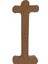 20 cm 18 mm Ahşap I Harfi Dik Durabilir.boyanabilir Ahşap Harf.ahşap Boyama Ürünü.ham Ahşap Harf 1