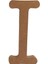 15 cm 18 mm Ahşap I Harfi Dik Durabilir.boyanabilir Ahşap Harf.ahşap Boyama Ürünü.ham Ahşap Harf 1