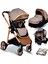 605 Canopy Çift Yönlü Travel Sistem Bebek Arabası Puset Yeni Doğan Set 1