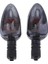 Motosiklet Dönüş Sinyal Lambaları, Motosiklet Dönüm Göstergeleri Bmw F800GS / F800R 2007-2008 Için 12 V Ampuller - Siyah Lens (Yurt Dışından) 2
