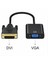 DVI - D (24+1) To VGA Aktif Dönüştürücü Çevirici Kablo Adaptör 5