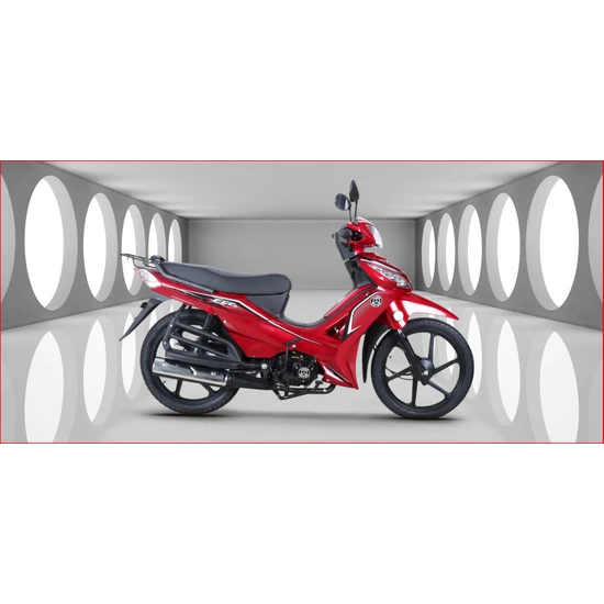 Kuba Ege 50 cc Motorsiklet Kırmızı