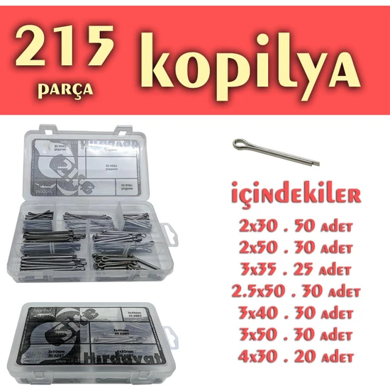 Site Hırdavat 215 Parça Kopilya Seti