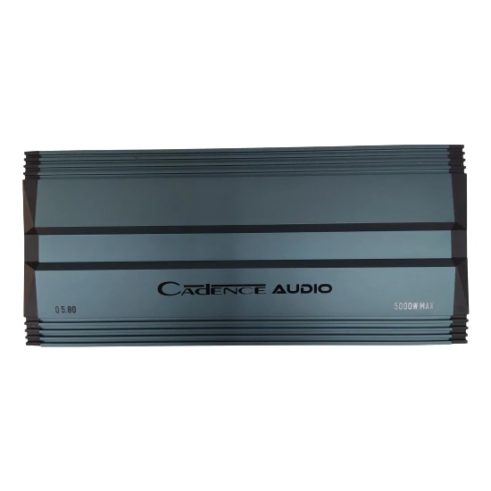 Cadence Q5.80 5000W 5X80RMS 5 Kanal Oto Amfi + Bas Kontrol