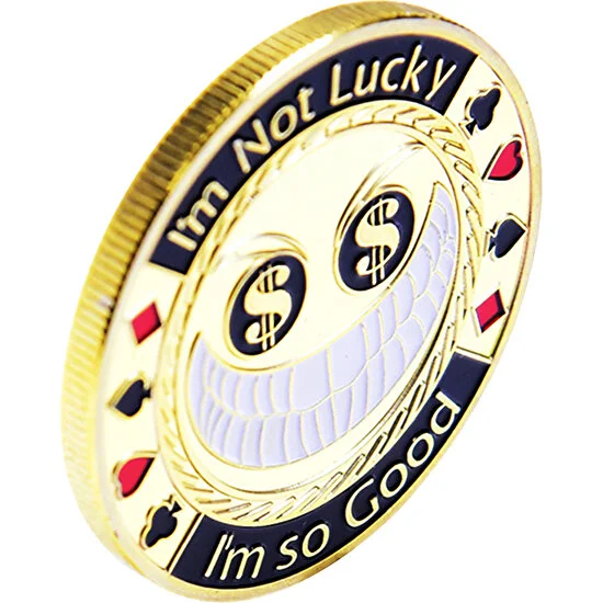 Lovoski Altın Plaka Sikke Hatıra Sikke Kulübü Oyunu Poker Çip Kart Guard Koruyun 3 (Yurt Dışından)