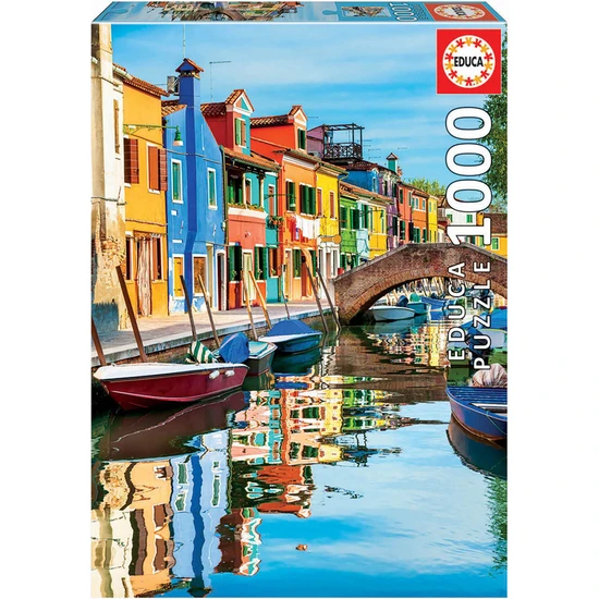 Educa Puzzle 1000 Parça Burano 19023