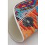 Dijidekor 9010 Patchwork Temalı Saçaksız Dijital Oval Halı Kaymaz Yıkanabilir Iskandinav Yolluk 200X350 3
